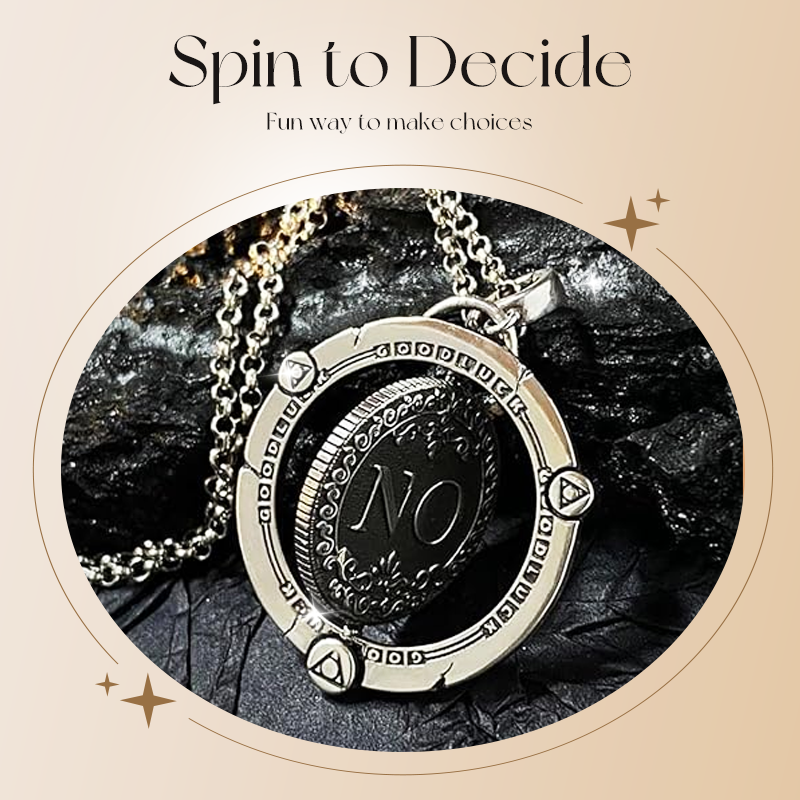 📢📢50% DI SCONTO !!!⏰Collana unisex con moneta da gioco in stile retrò