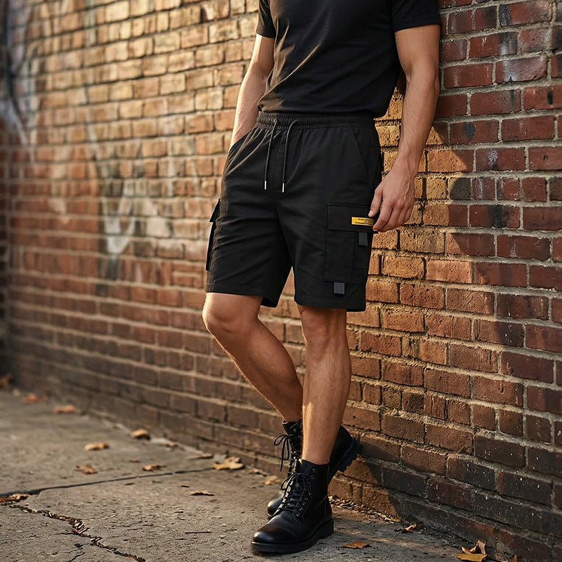 🌞Rinascita primaverile: 50% di sconto!✨Pantaloncini cargo casual da uomo con coulisse – Pratiche tasche multifunzionali, cuciture rinforzate e vestibilità comoda
