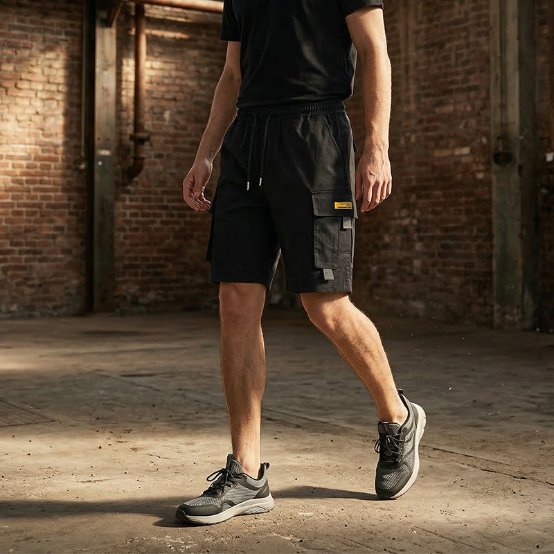 🌞Rinascita primaverile: 50% di sconto!✨Pantaloncini cargo casual da uomo con coulisse – Pratiche tasche multifunzionali, cuciture rinforzate e vestibilità comoda