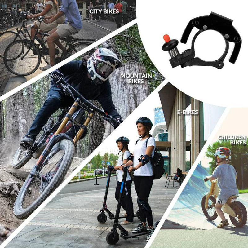 🚲🔔 Campanello da bicicletta in alluminio invisibile – Ideale per le mountain bike, un pratico accessorio per la bicicletta
