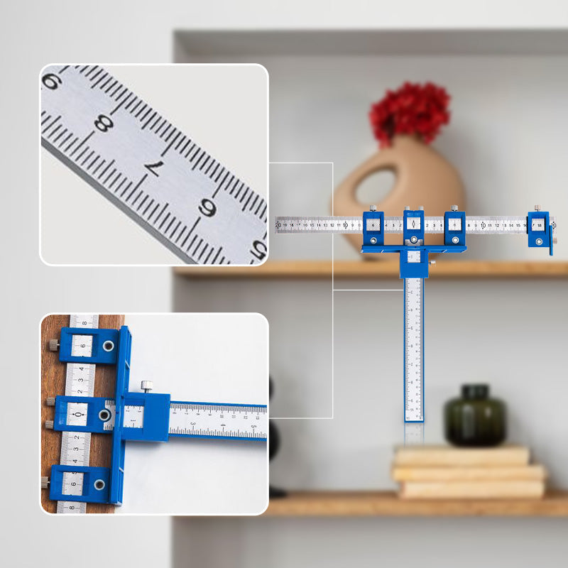 🛠️✨ Oggi a metà prezzo! Maschera di foratura per accessori per mobili — Installazione rapida e precisa 🚪🔧