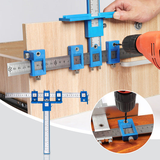 🛠️✨ Oggi a metà prezzo! Maschera di foratura per accessori per mobili — Installazione rapida e precisa 🚪🔧