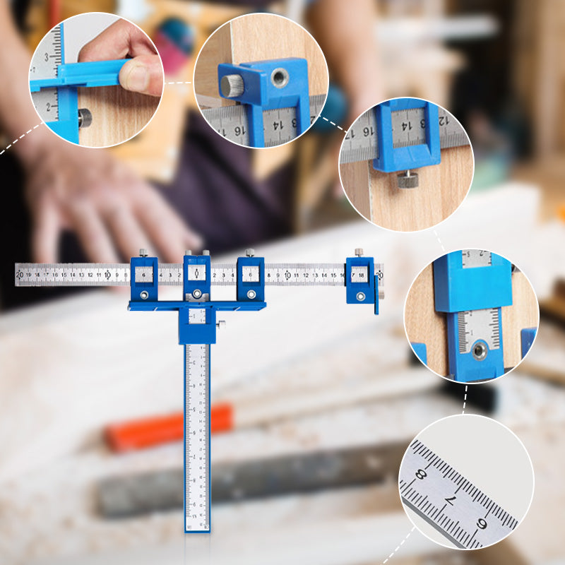 🛠️✨ Oggi a metà prezzo! Maschera di foratura per accessori per mobili — Installazione rapida e precisa 🚪🔧