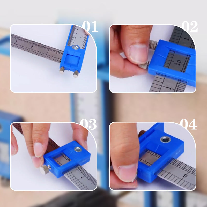 🛠️✨ Oggi a metà prezzo! Maschera di foratura per accessori per mobili — Installazione rapida e precisa 🚪🔧