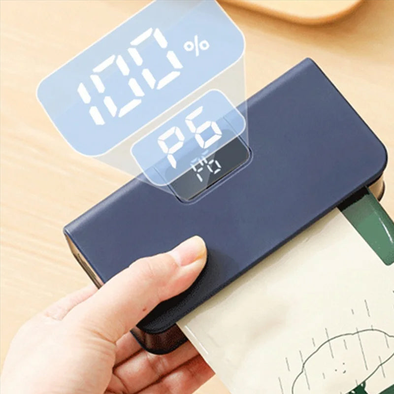 🌞Dai il benvenuto alla primavera con uno sconto del 50%!🔥Sigillatrice per sacchetti ricaricabile 2 in 1 con display | Sigillatrice e taglierina per sacchetti | Magnetica da attaccare al frigorifero (USB-C)