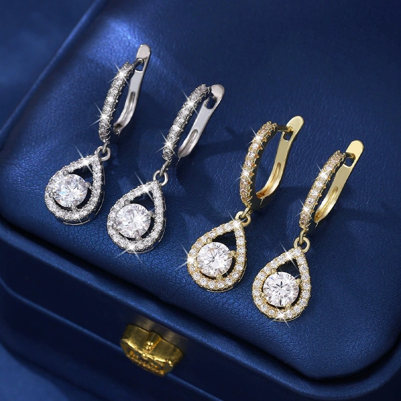⏳Sconto del 50% a tempo limitato⏰Eleganti orecchini a cerchio pendenti a goccia💎