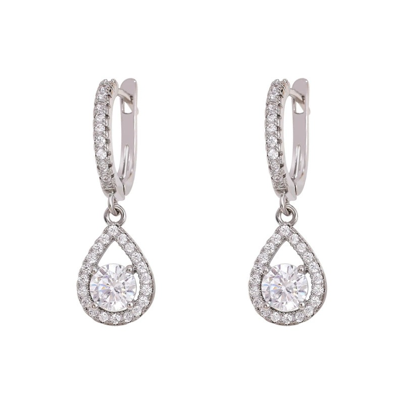 ⏳Sconto del 50% a tempo limitato⏰Eleganti orecchini a cerchio pendenti a goccia💎