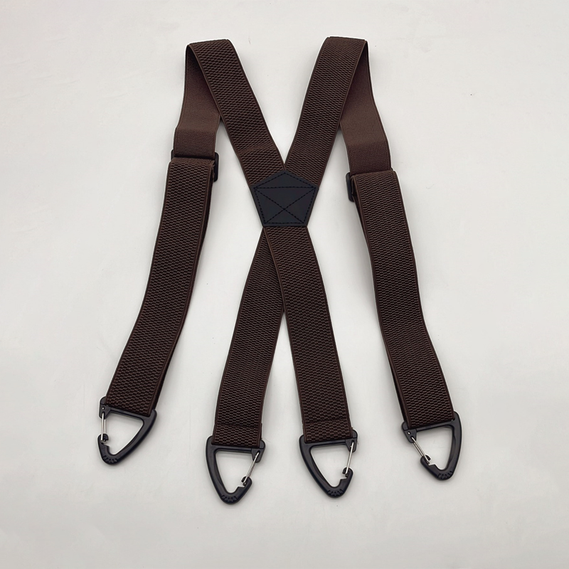 👔 Bretelle da uomo con dorso a X e ganci resistenti – Larghe, regolabili e resistenti, ideali per il lavoro e il tempo libero 🏽
