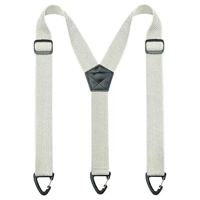 👔 Bretelle da uomo con dorso a X e ganci resistenti – Larghe, regolabili e resistenti, ideali per il lavoro e il tempo libero 🏽