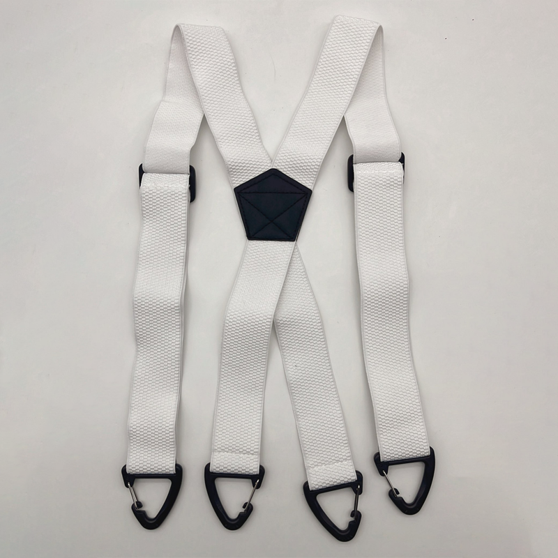 👔 Bretelle da uomo con dorso a X e ganci resistenti – Larghe, regolabili e resistenti, ideali per il lavoro e il tempo libero 🏽
