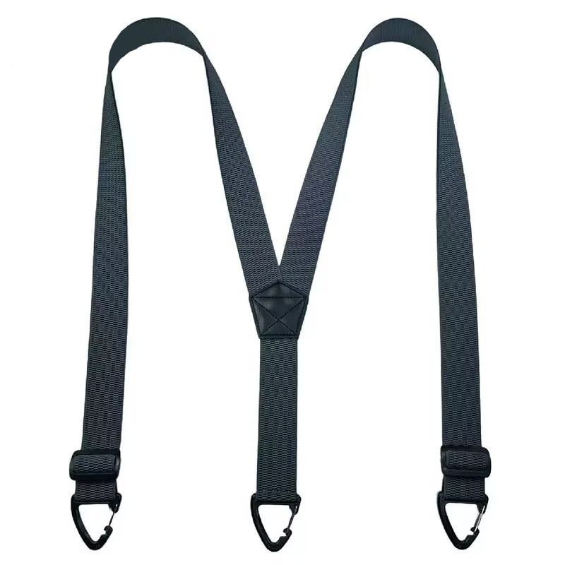 👔 Bretelle da uomo con dorso a X e ganci resistenti – Larghe, regolabili e resistenti, ideali per il lavoro e il tempo libero 🏽