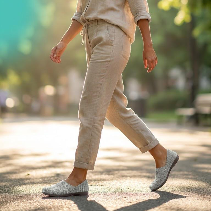 ⏳Sconto del 50% a tempo limitato⏰Ballerine da donna traspiranti in tessuto🥿