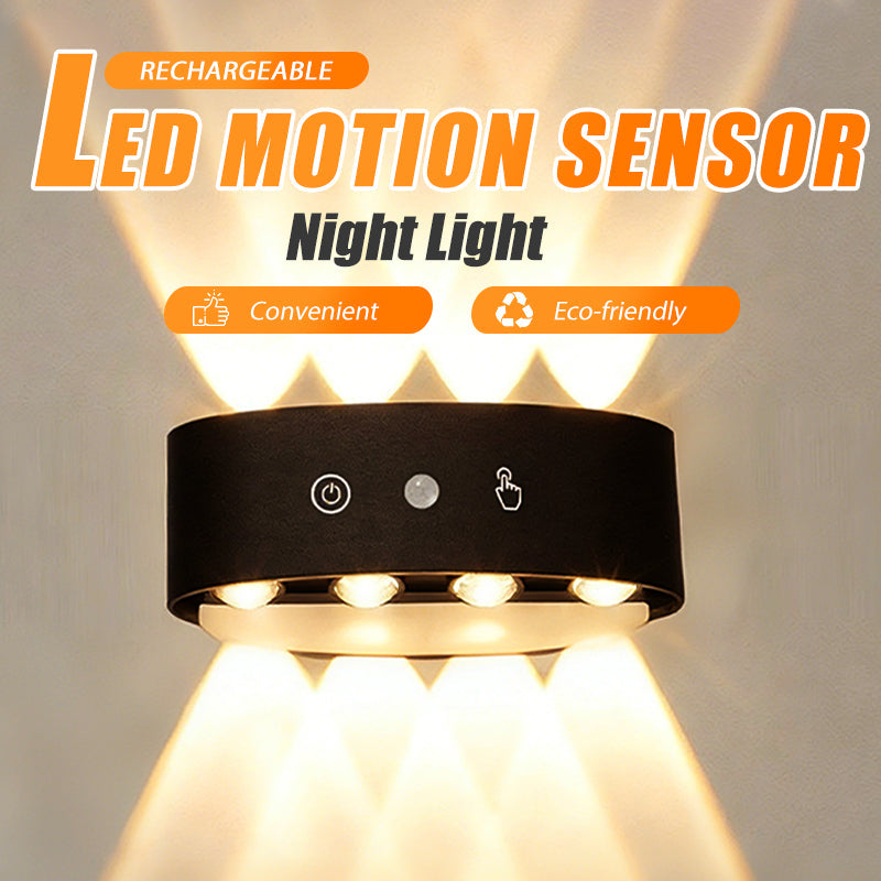 💡 SCONTO DEL 50%! 🔋 Luce notturna a LED ricaricabile con sensore di movimento – Luminosità regolabile, supporto magnetico e perfetta per corridoi, scale e camere da letto 🌙