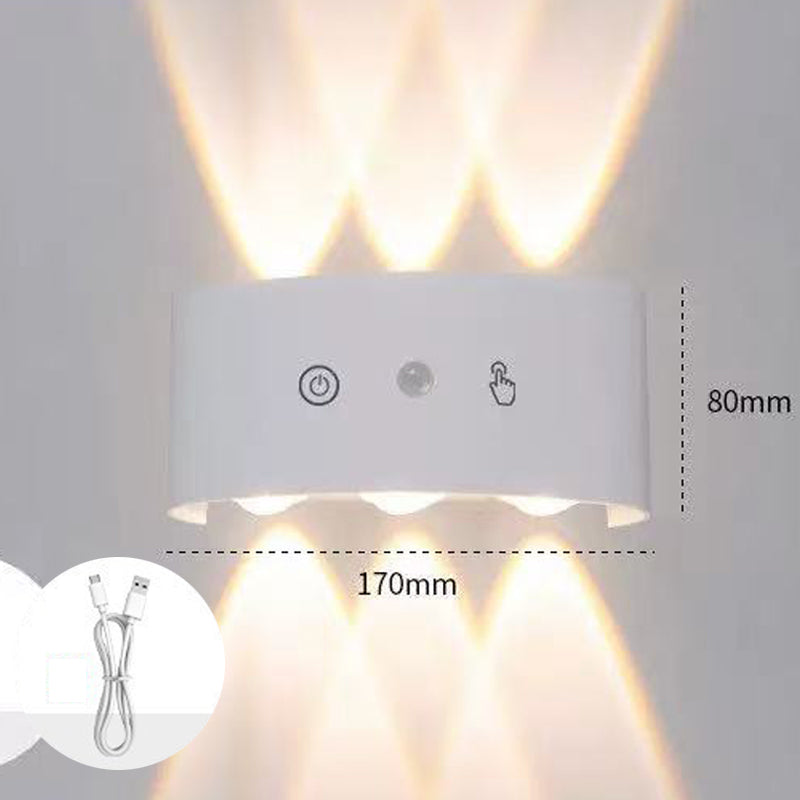 💡 SCONTO DEL 50%! 🔋 Luce notturna a LED ricaricabile con sensore di movimento – Luminosità regolabile, supporto magnetico e perfetta per corridoi, scale e camere da letto 🌙