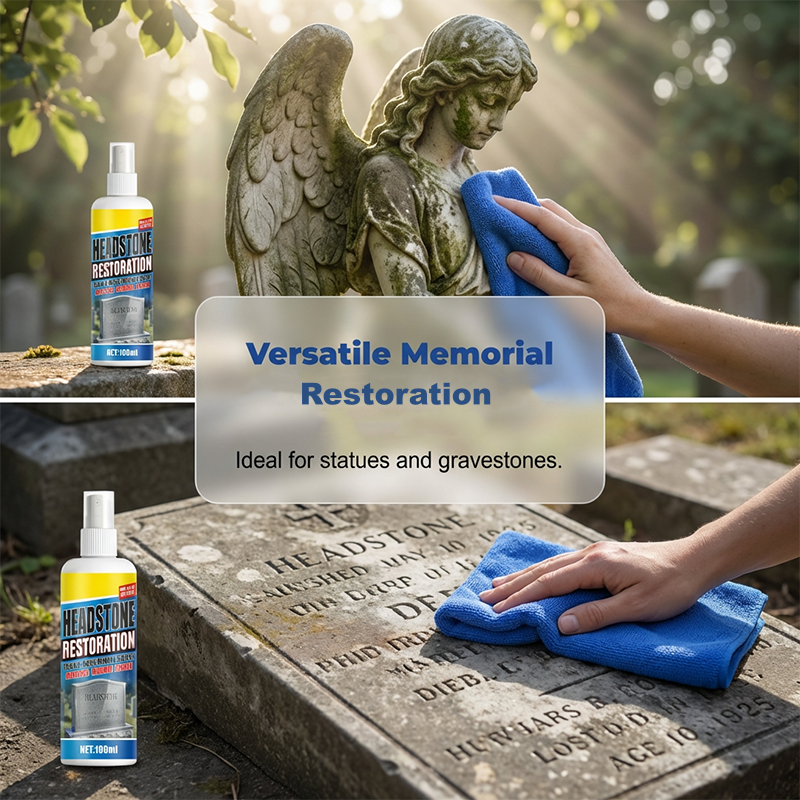 ⏰🎁Spray per il restauro e la pulizia delle lapidi