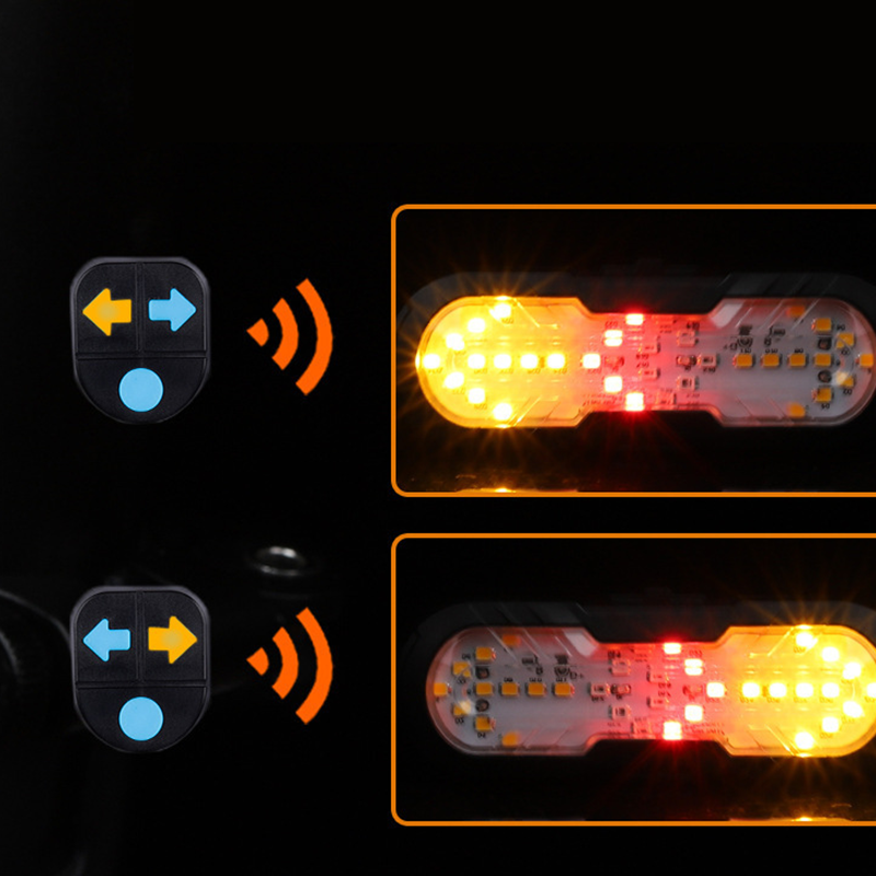 🚴‍♂️ SOLO PER POCO TEMPO: -50% 🔥 Luce di sicurezza intelligente per biciclette con telecomando wireless: il tuo accessorio indispensabile per pedalare in sicurezza